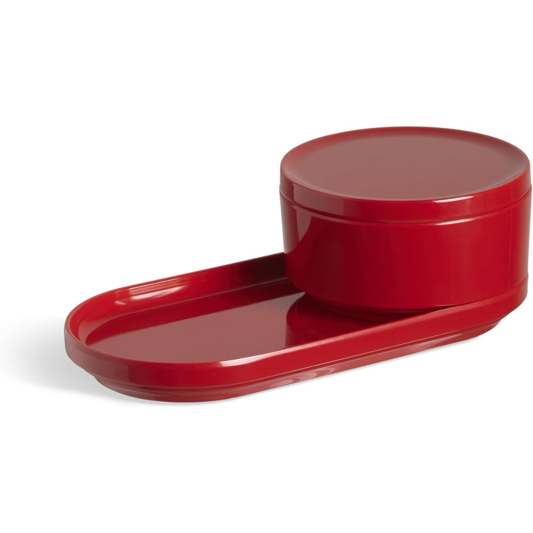 Step Amenity Tray Red