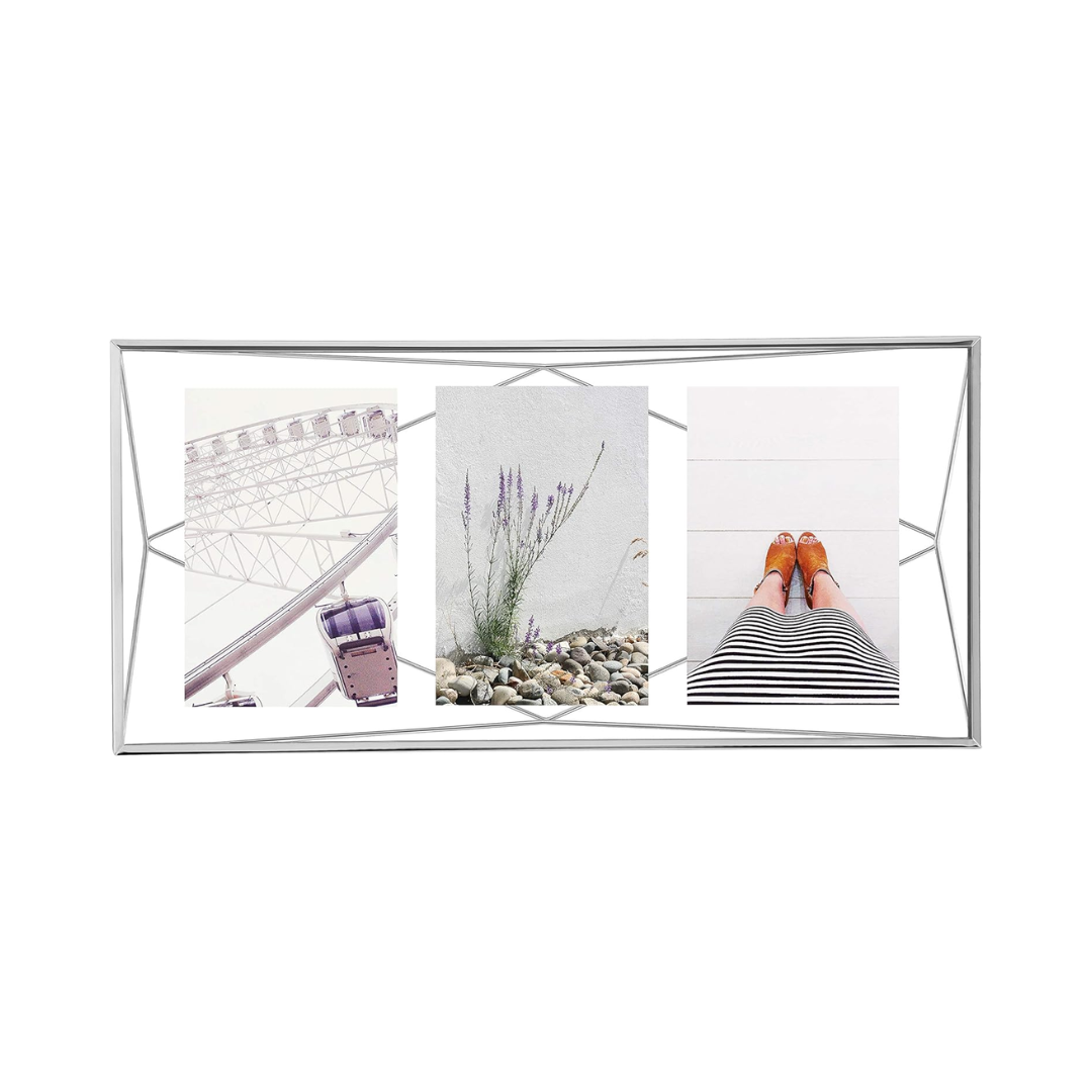 Prisma Picture Frame Multi - Chrome