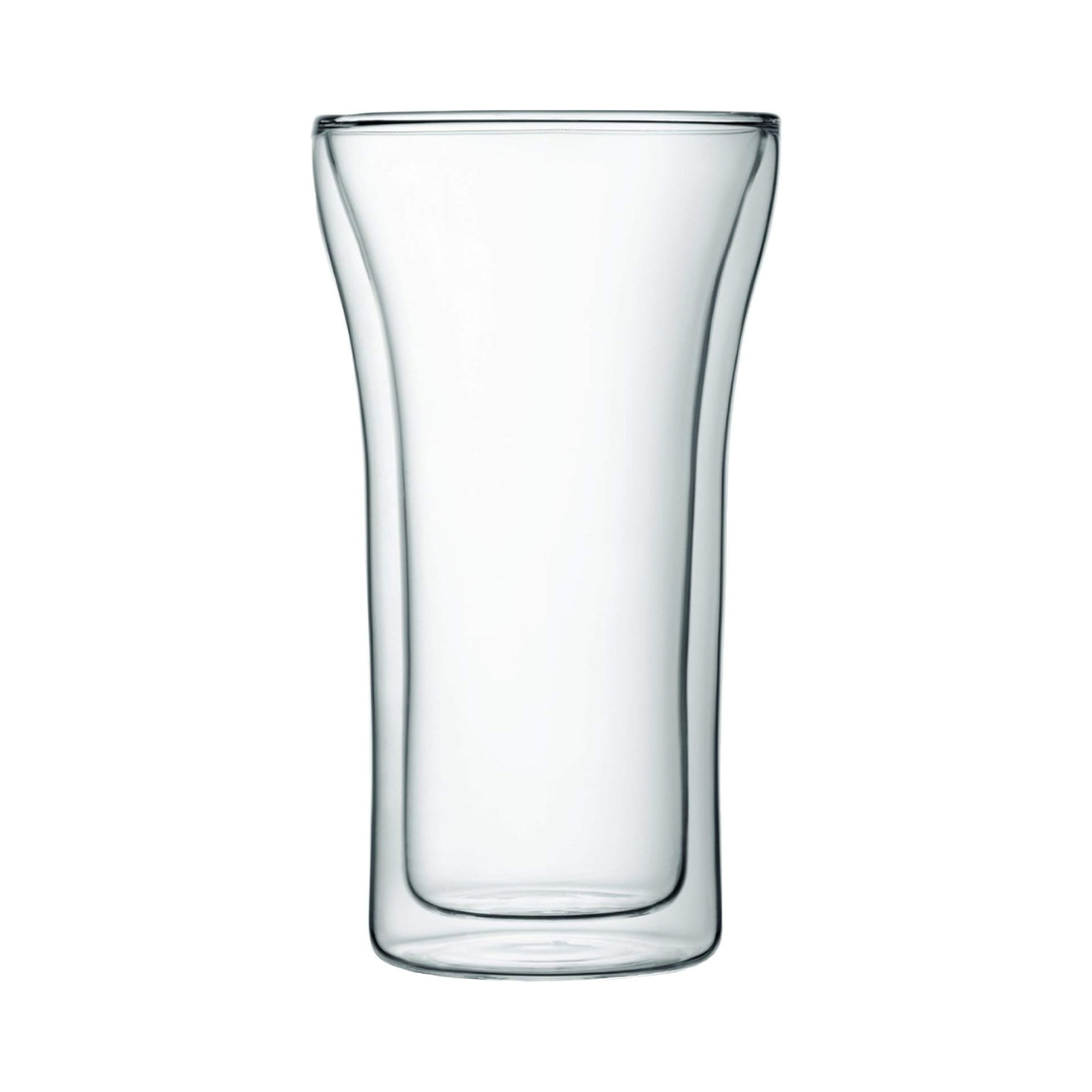 Assam Double Wall Glass Large (Set of 2), 0.4L, 13.5oz