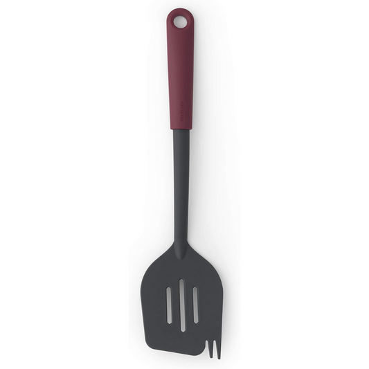 Tasty + Cook&Serve - Spatula Plus Fork - Aubergine Red