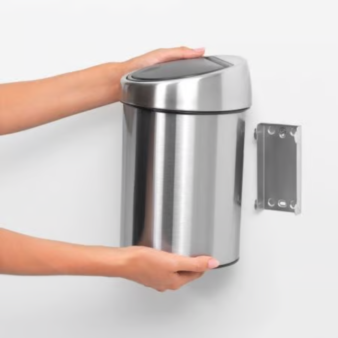 Touch Bin - 3L - Plastic Inner Bucket - Fingerprint Proof