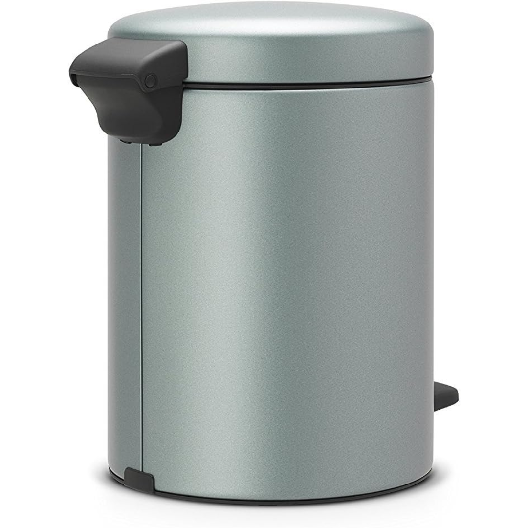 NewIcon Pedal Bin Silent 5 Litre - Metallic Mint