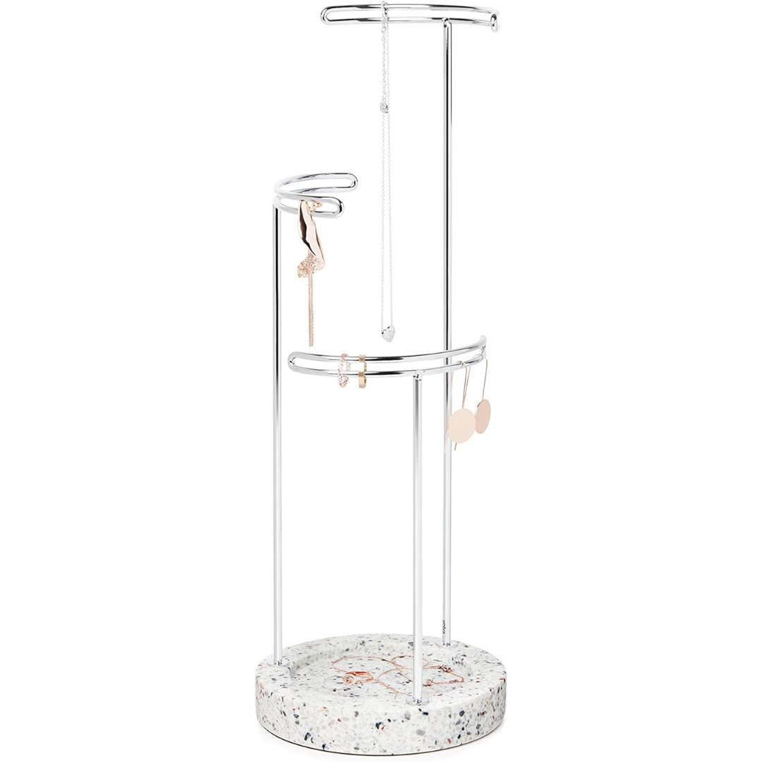 Tesora Jewerly Stand Terrazzo Grey/Multi