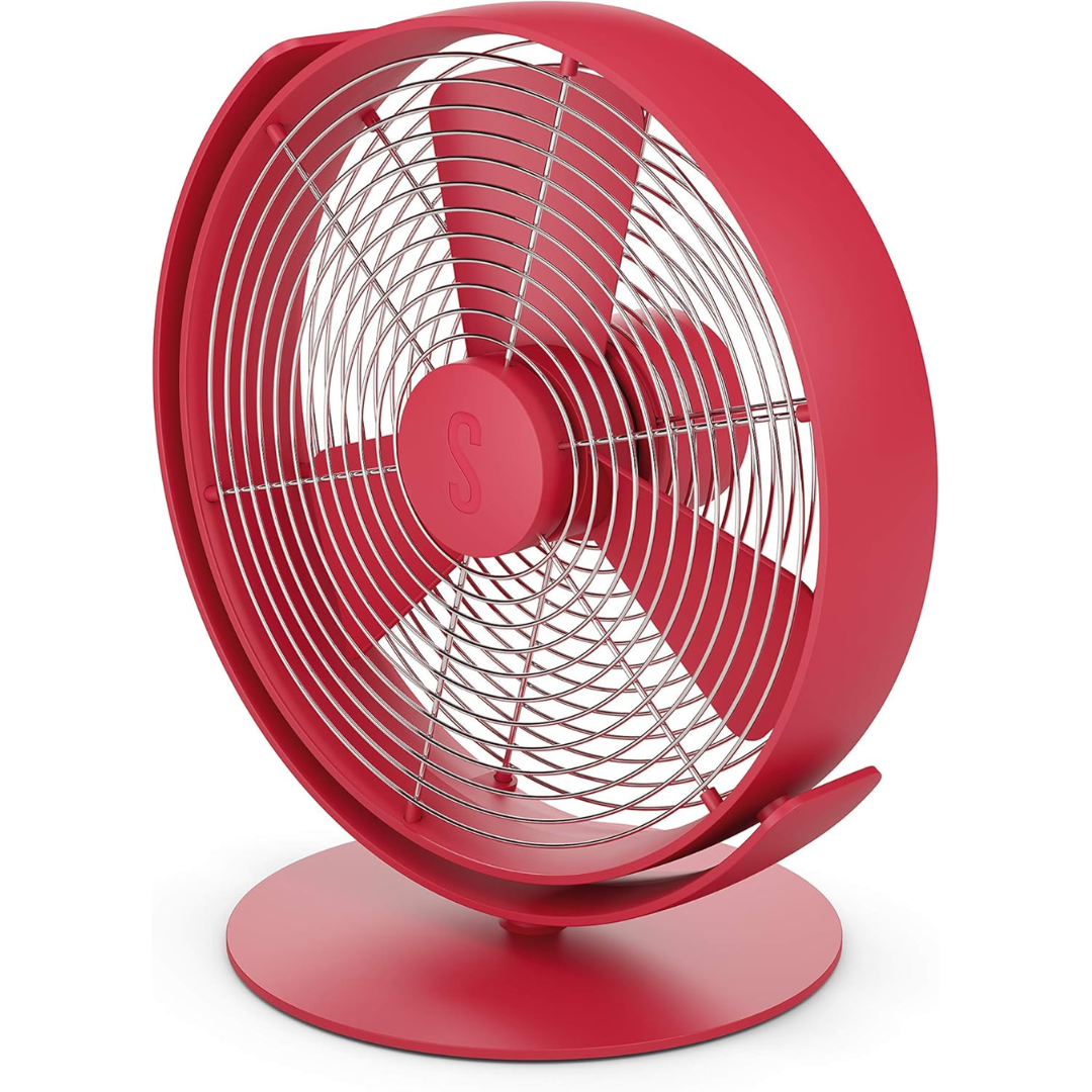 Tim - Table Fan - Red