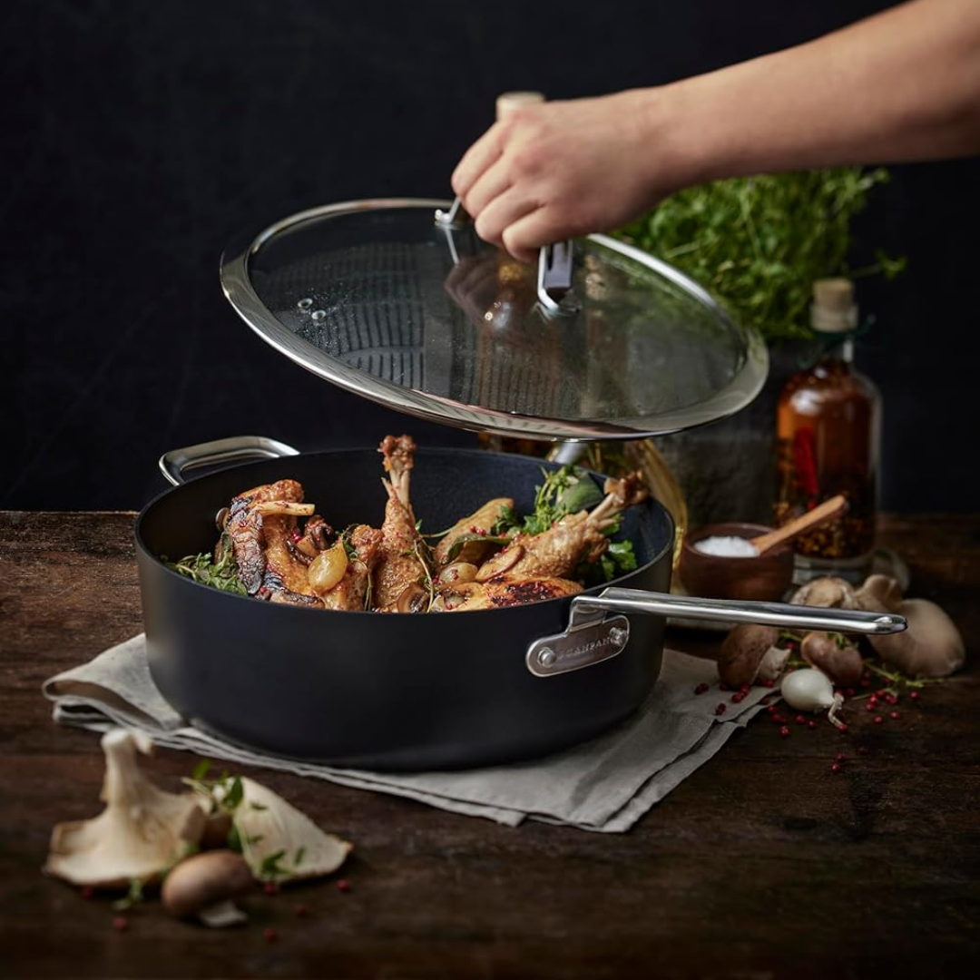 TechnIQ Stratanium Induction - The Giant Braiser/Saute Pan 30cm/5.5L