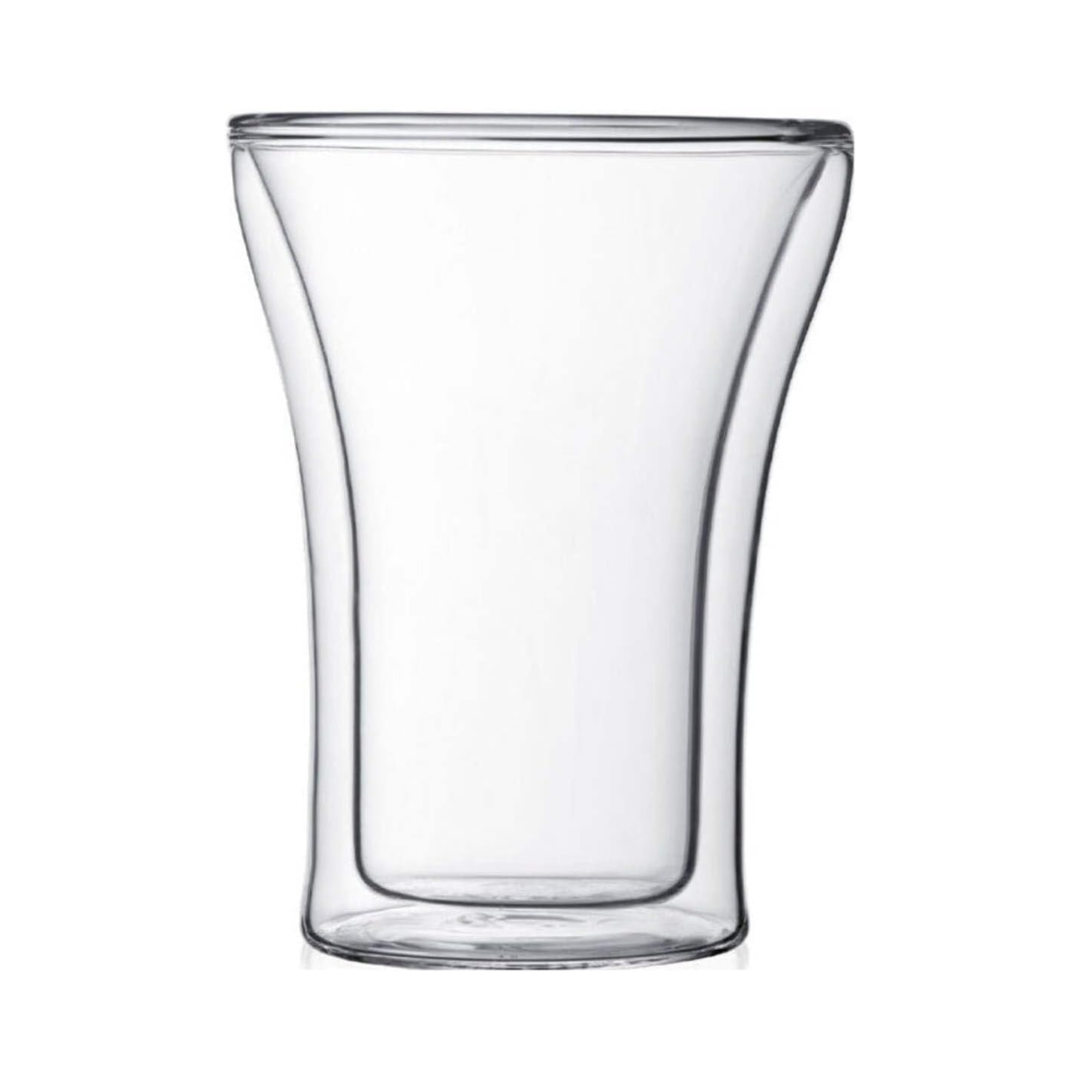 Assam Double Wall Glass Medium (Set of 2) - 0.25 Liters - 8oz