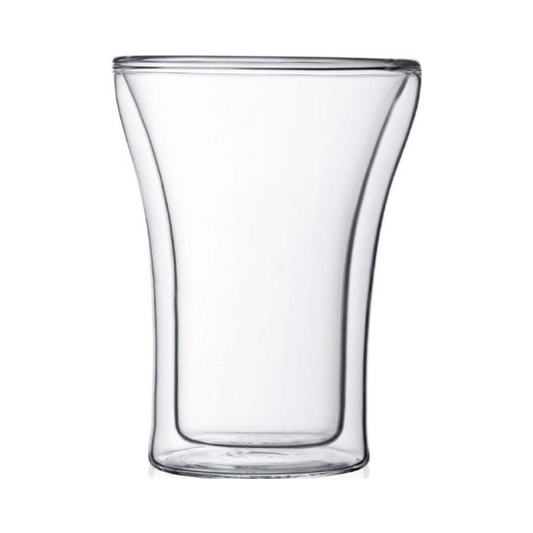 Assam Double Wall Glass Medium (2 pcs) - 0.25 Liters - 8oz