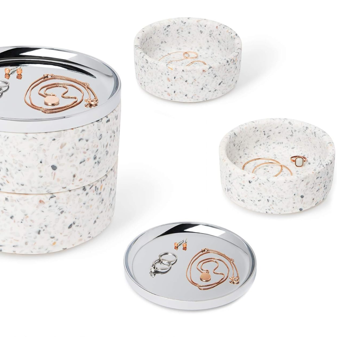 Tesora Box Terrazzo Grey/Multi