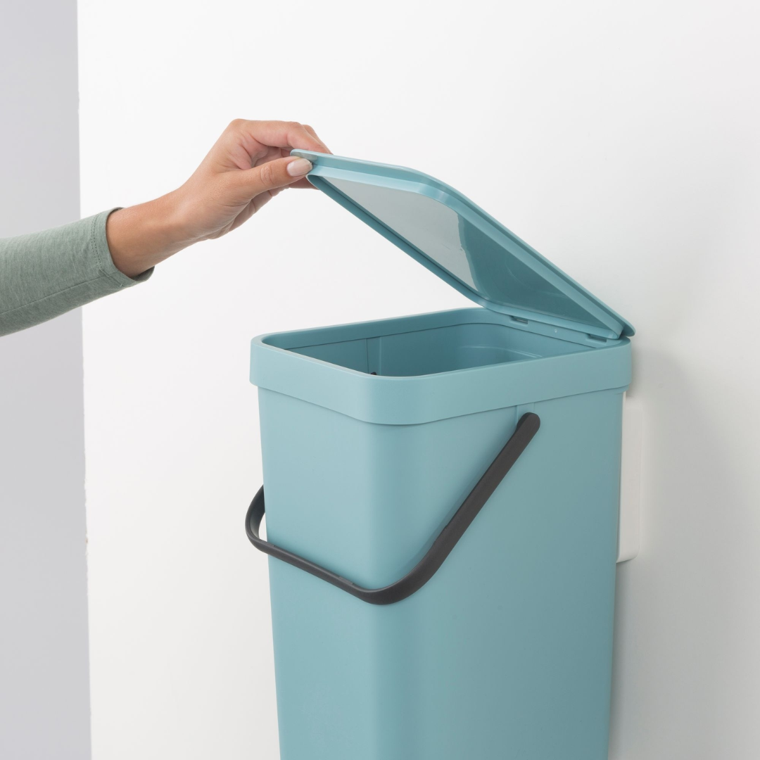 Sort & Go Waste Bin 16 Litre - Mint