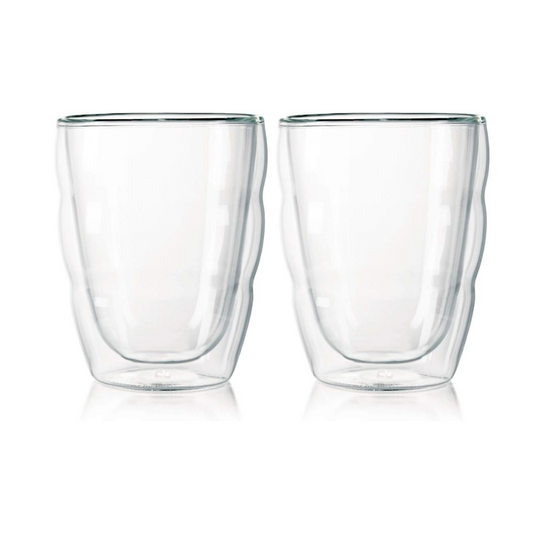 Pilatus Double Wall Glass Small 2PCS - 0.25 Liters - 8oz