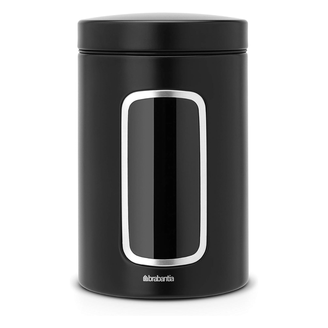 Window Canister Lid - 1.4 Liter - Matt Black