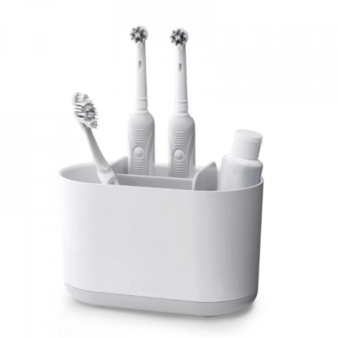 DUO Large Toothbrush Caddy - White