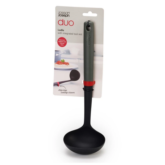 DUO Ladle with Integrated Tool Rest