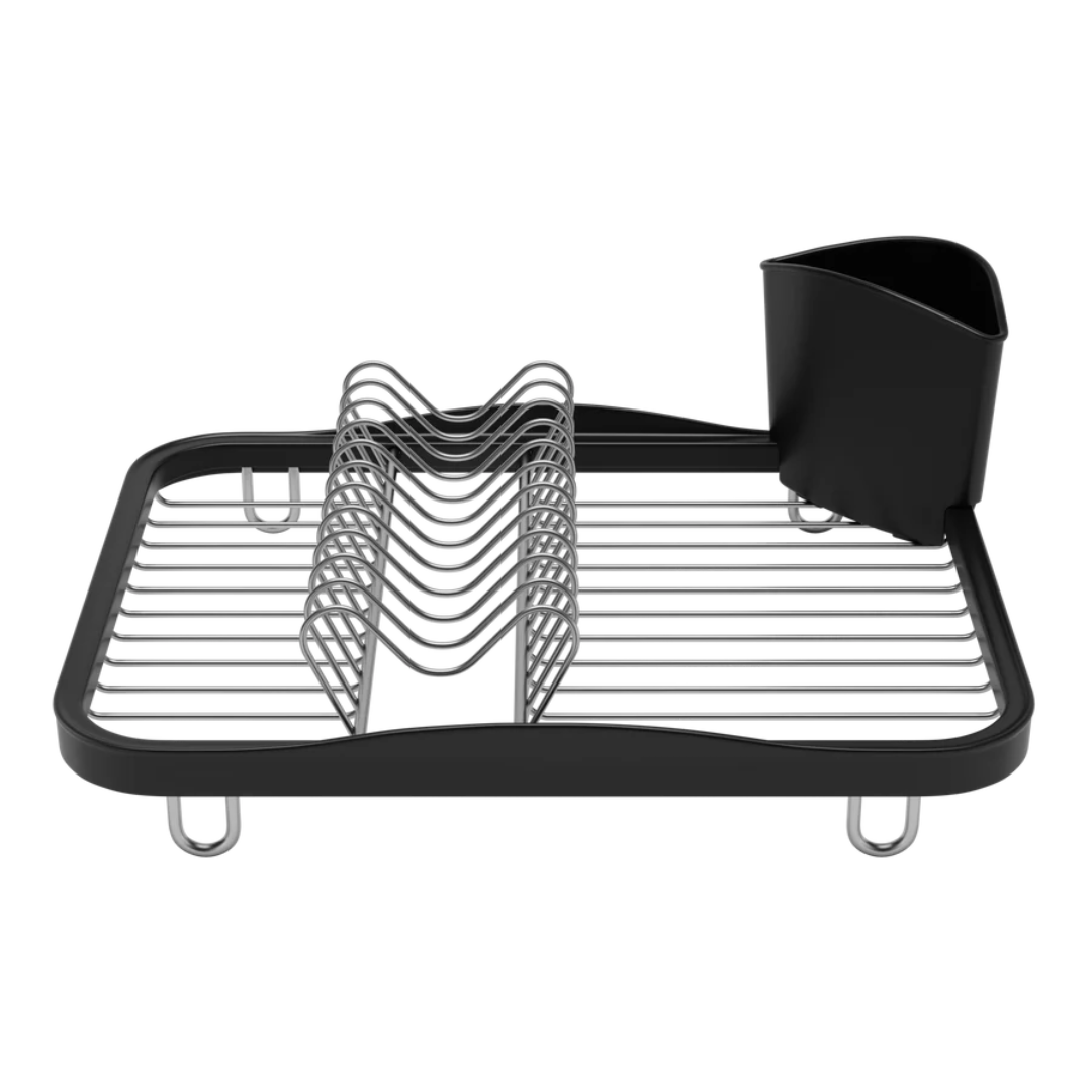 Sinkin Counter Top Dish Rack - Smoke/Nickel