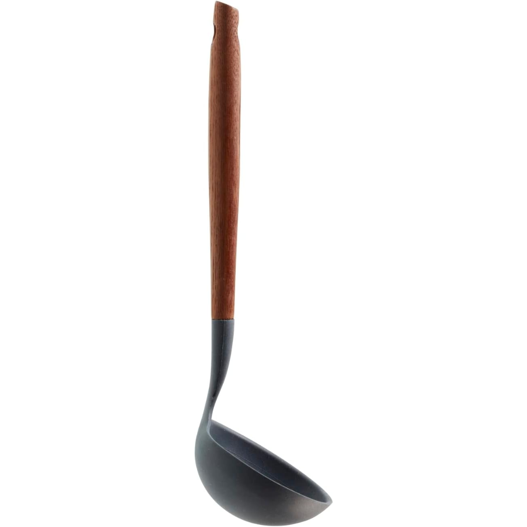 Soup Ladle - Silicone/Carbonized Ash - Accessories