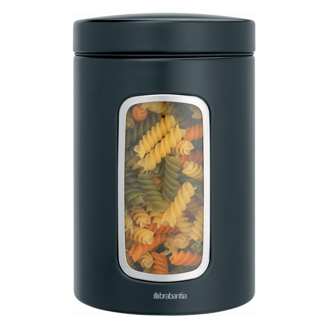 Window Canister Lid - 1.4 Liter - Matt Black