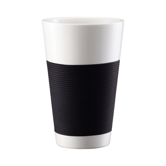 Canteen Double Wall Cup Porcelain (2 pcs), 0.35L, 12oz