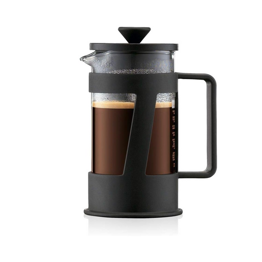 Crema French Press Coffee Maker 3 Cup, 0.35L/12oz - Black