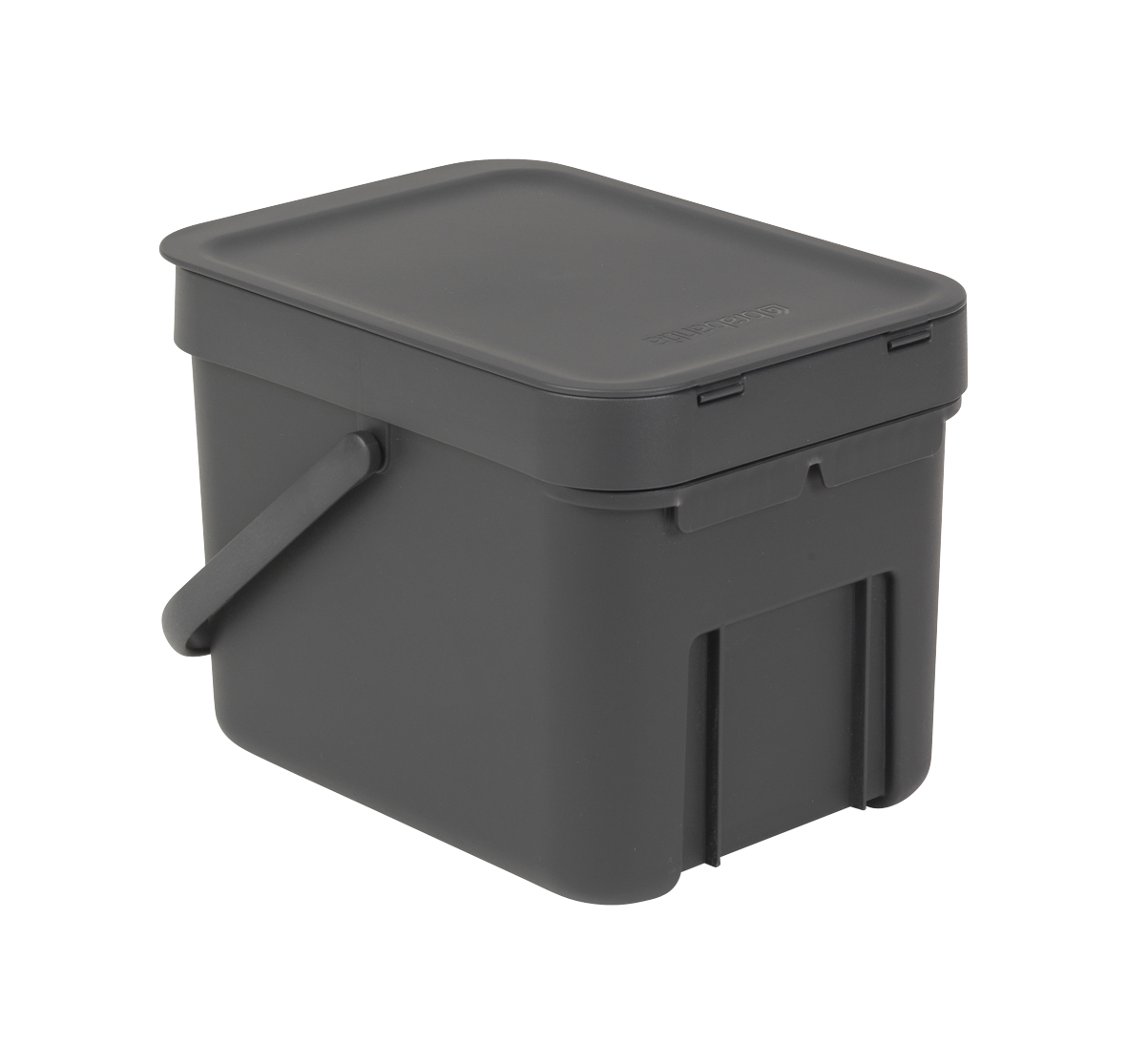 Sort & Go Waste Bin 6 Litre - Grey