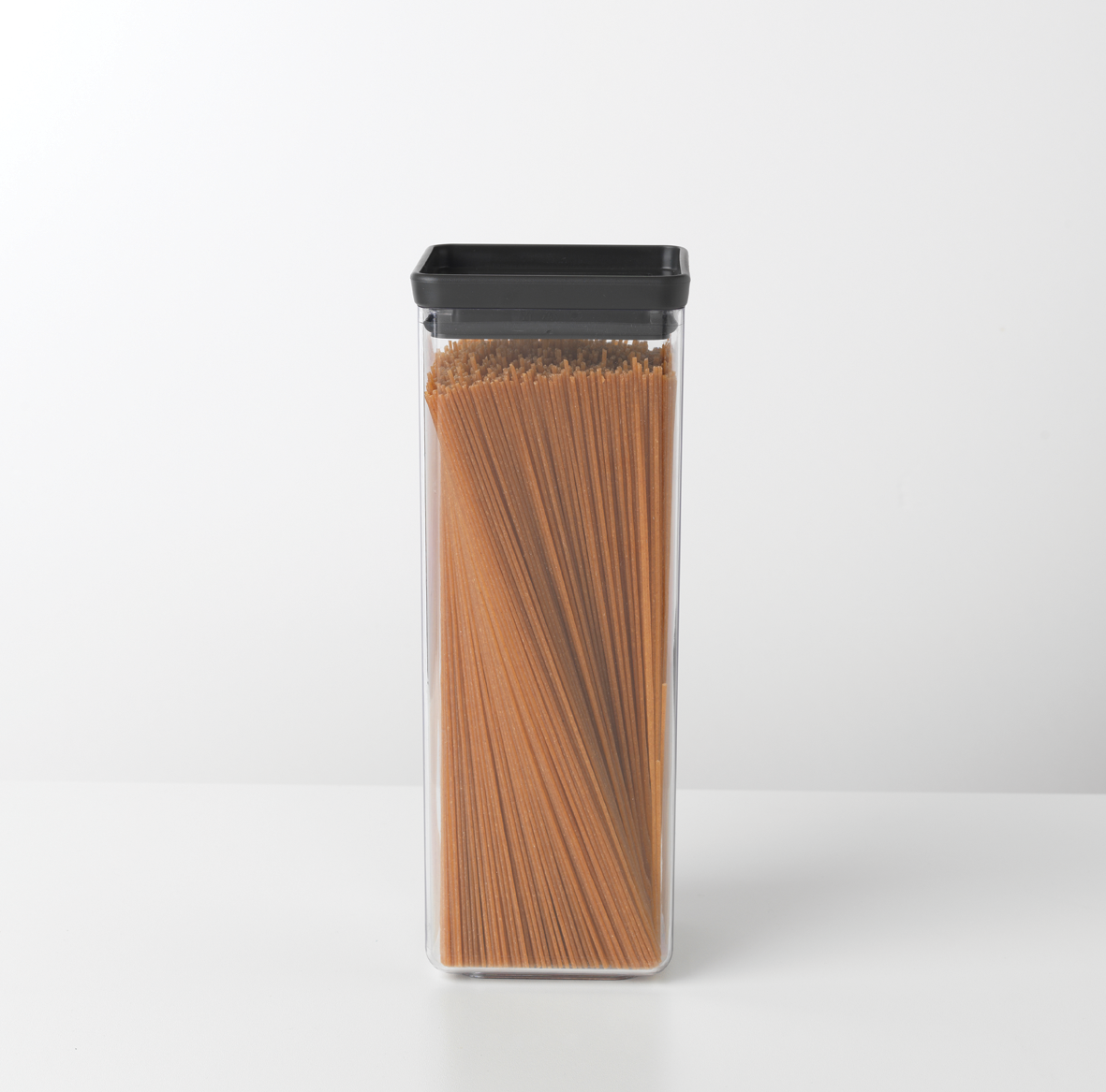 Tasty+ Stackable Square Canister (2.5L) - Dark Grey Lid