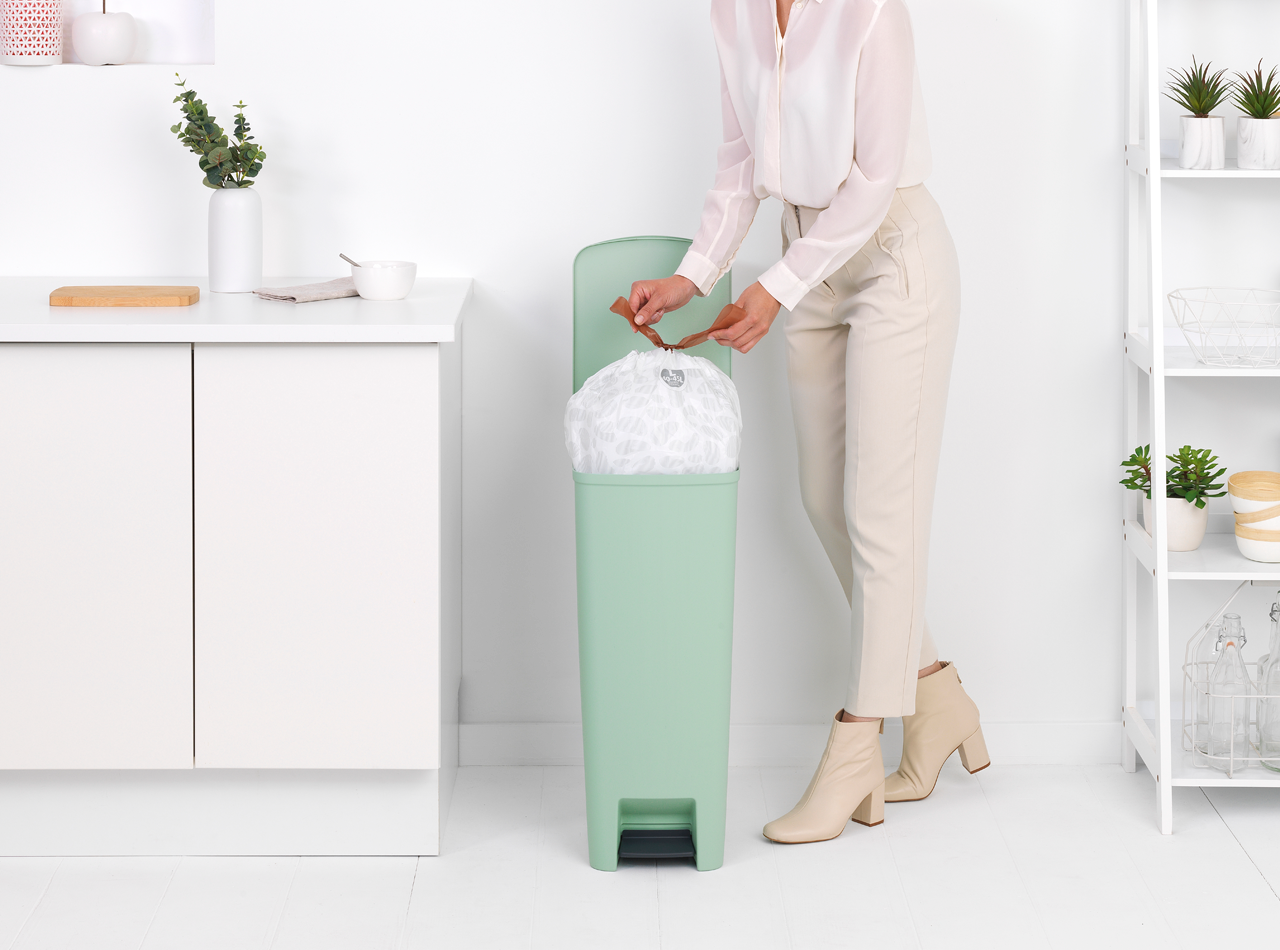 StepUp Pedal Bin 40 Litre - Jade Green