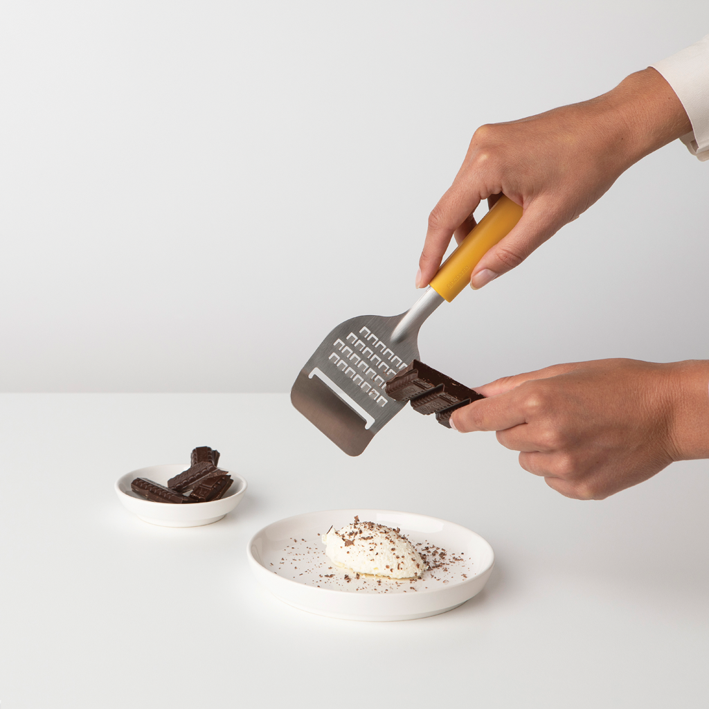 Tasty+ Cheese Slicer Plus Grater - Honey Yellow