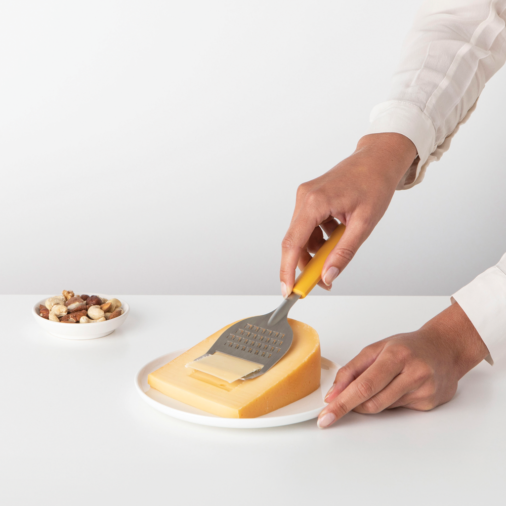 Tasty+ Cheese Slicer Plus Grater - Honey Yellow