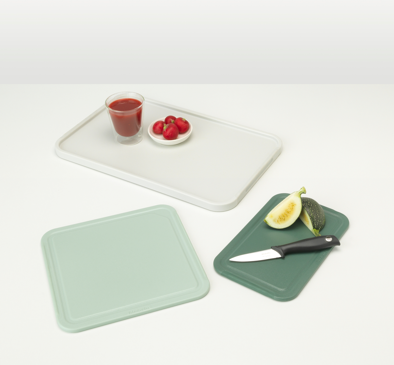 Tasty+ Chopping Board Set with 2 Chopping Boards - Mixed Colours