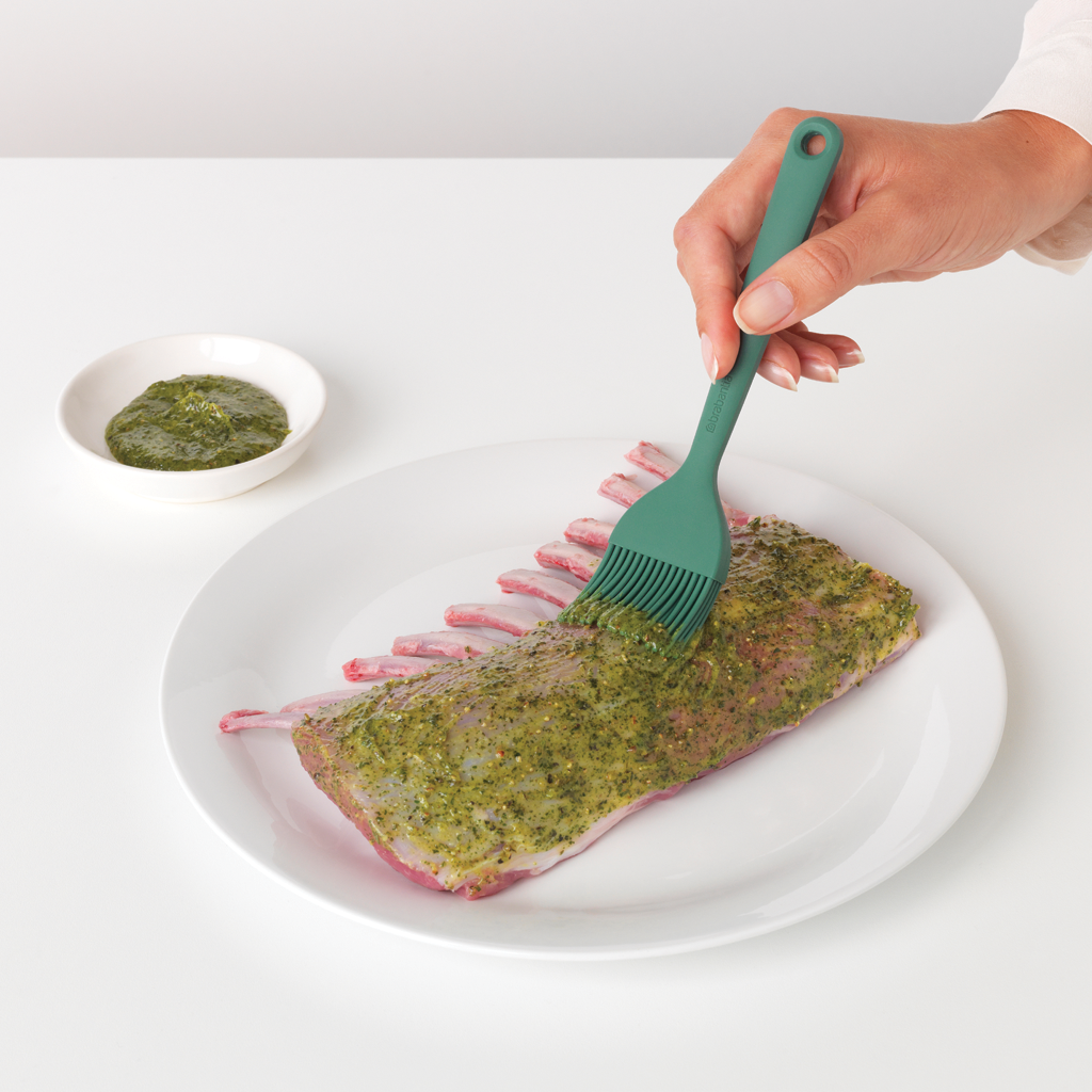 Tasty+ Bake&Mix Pastry Brush Silicone - Fir Green