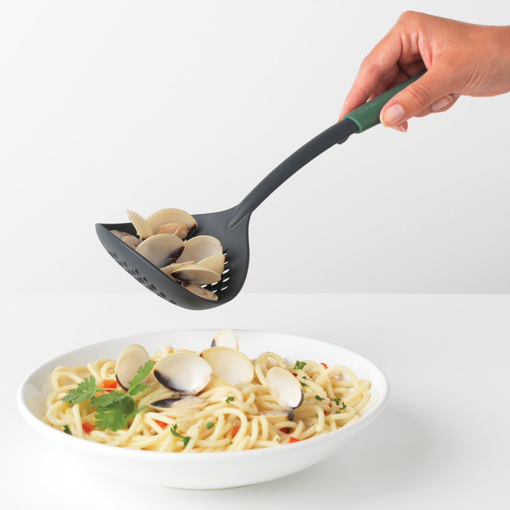 Tasty+ Skimmer Plus Ladle - Fir Green