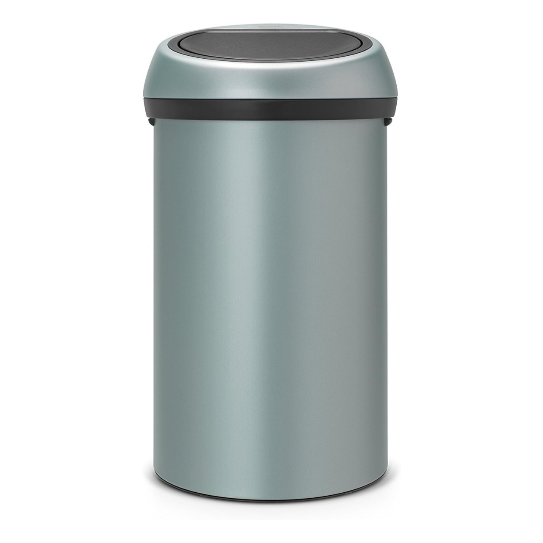 Touch Bin 60 L Metallic Mint - Metallic Mint Lid