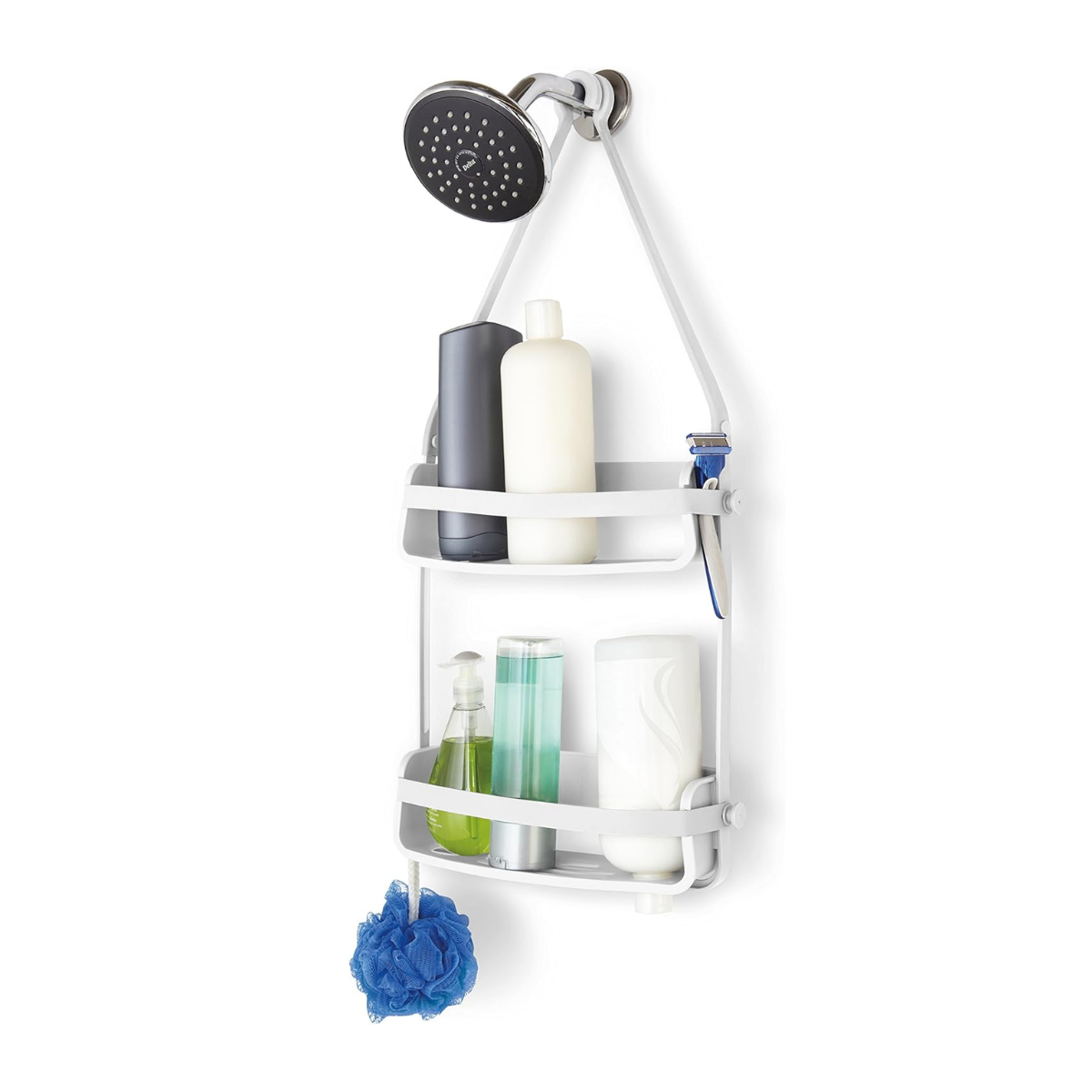 Flex Shower Caddy - White