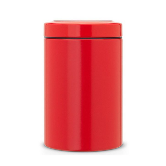 Window Lid Canister - 1.4 L - Passion Red