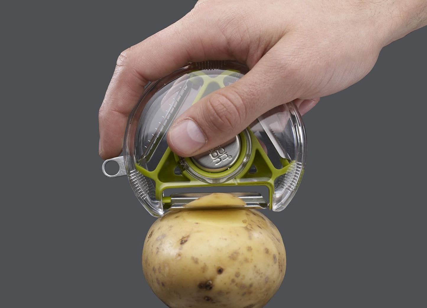 Rotary Pebble Peeler - Green