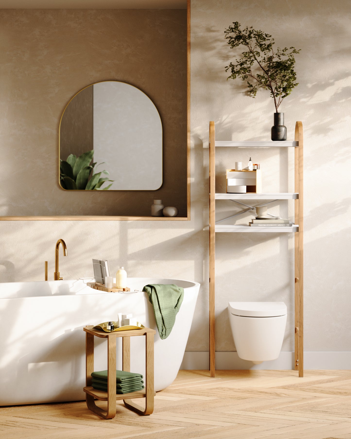 Aquala Bathtub Caddy - Natural