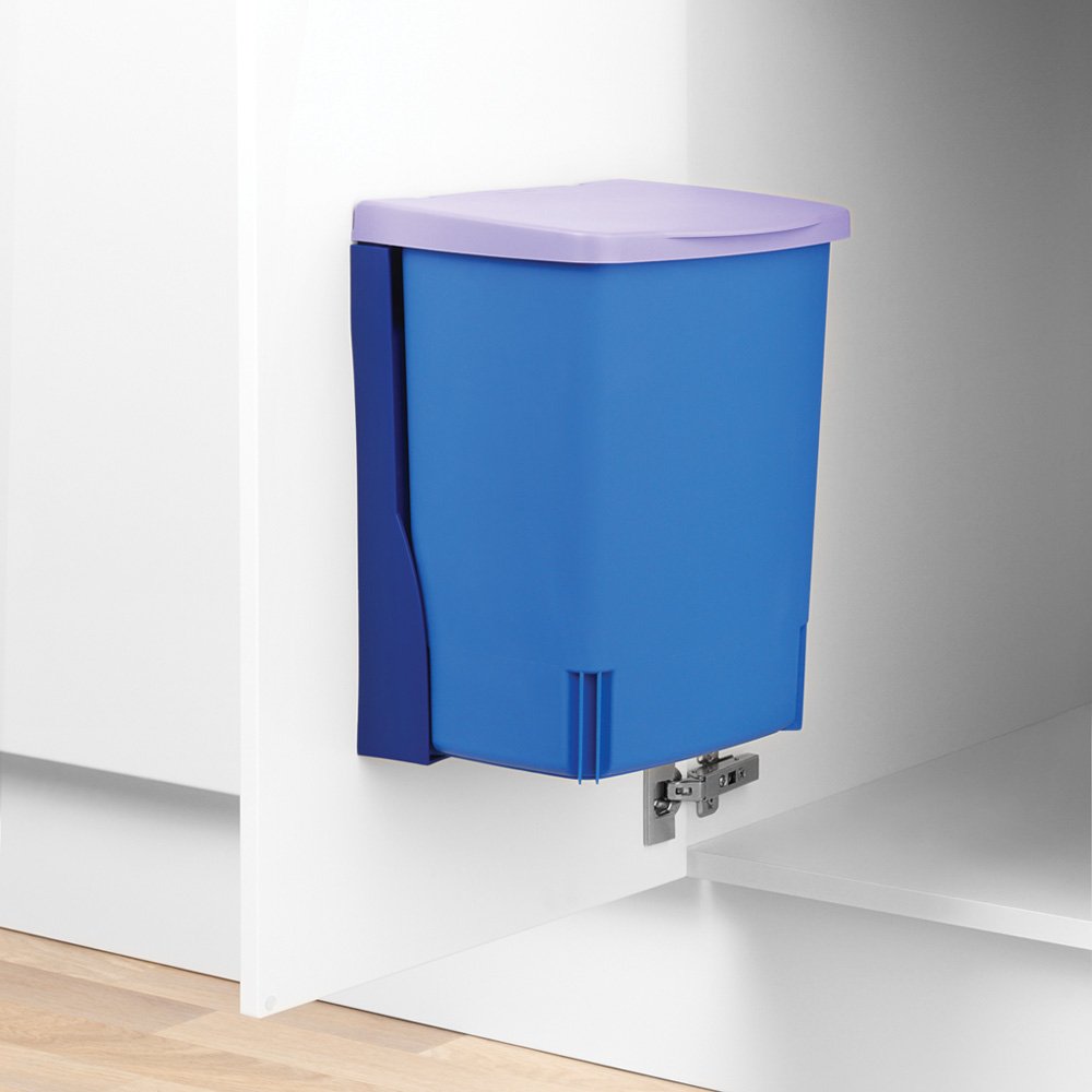 Built-in Bin 10L Rectangular - Lavender