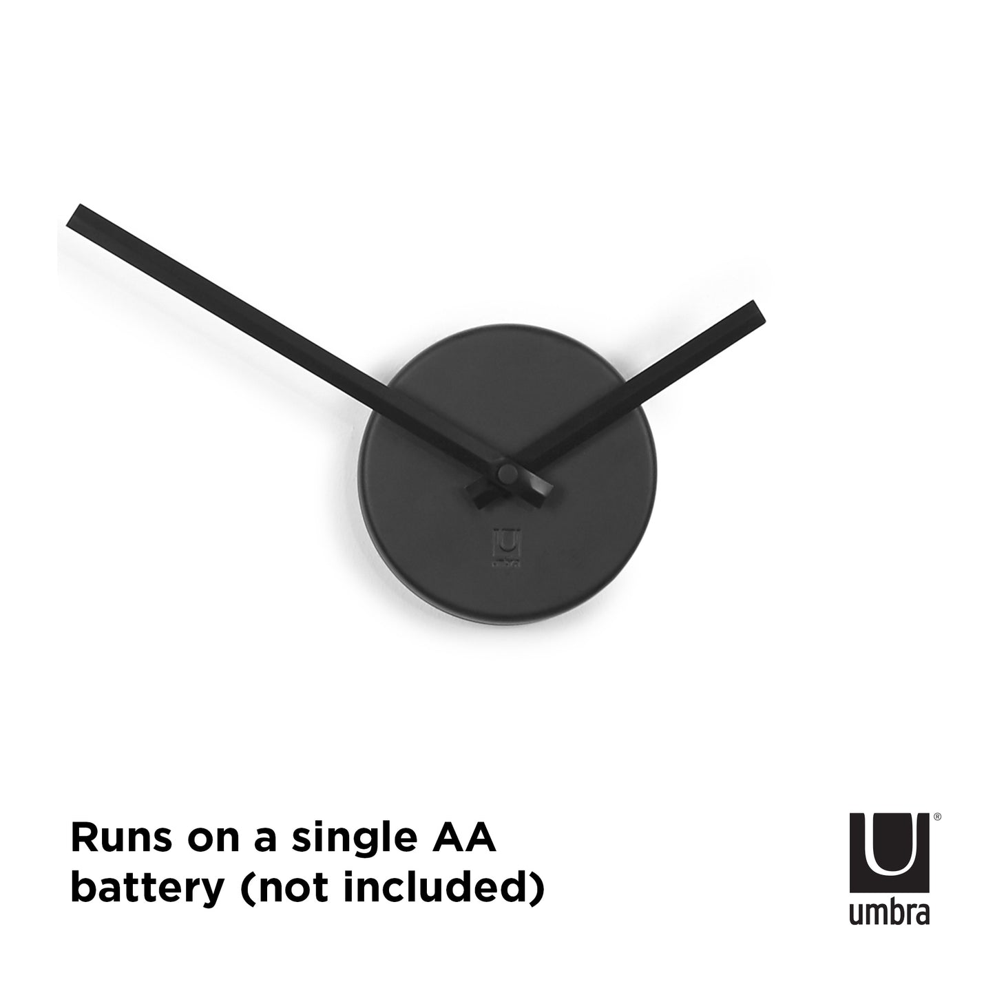 Blink Wall Clock - Black