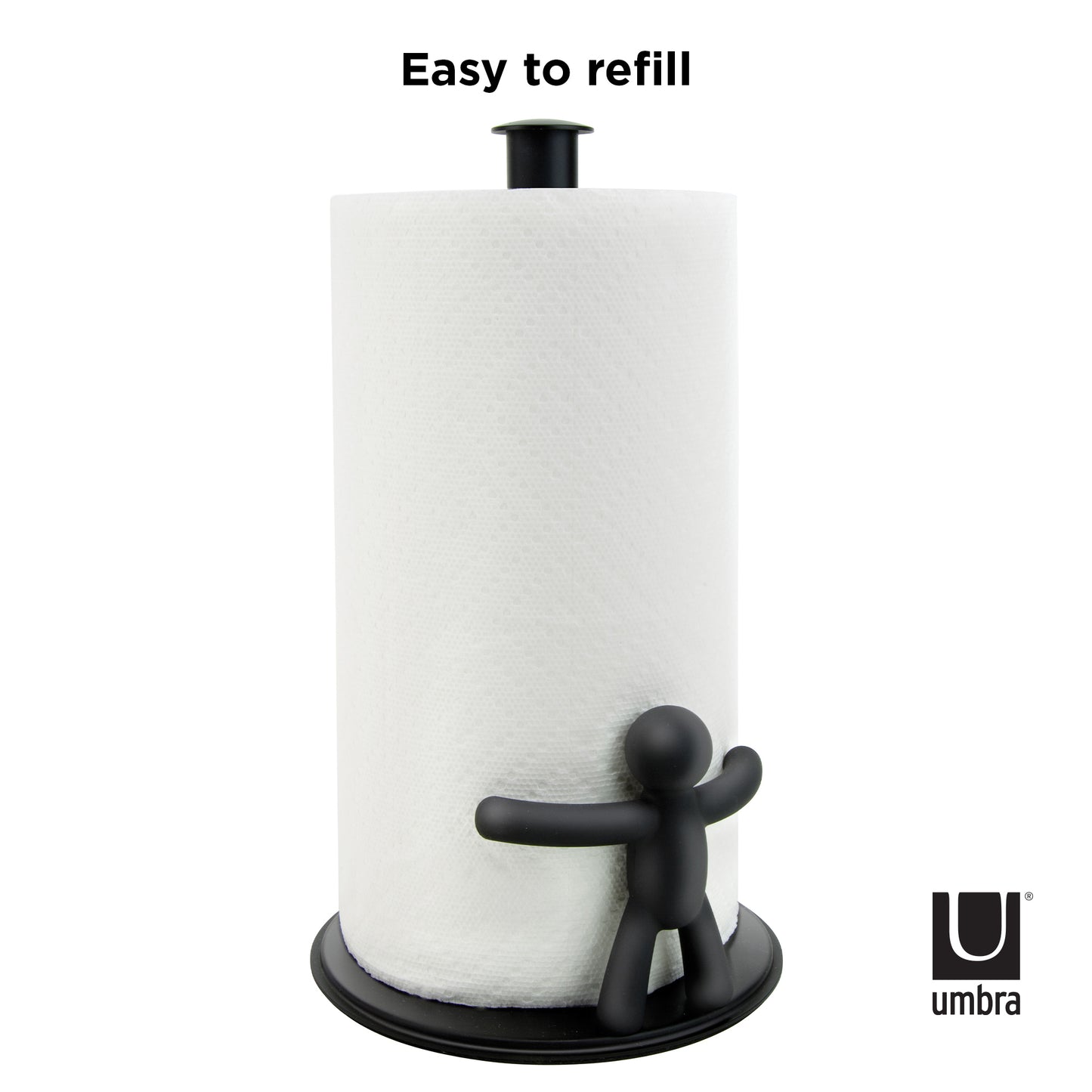 Buddy Paper Towel Holder - Black