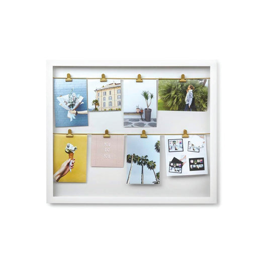 Clipline Photo Display - White