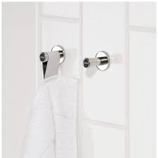 Towel Hook Set Of 2 - Matt Steel