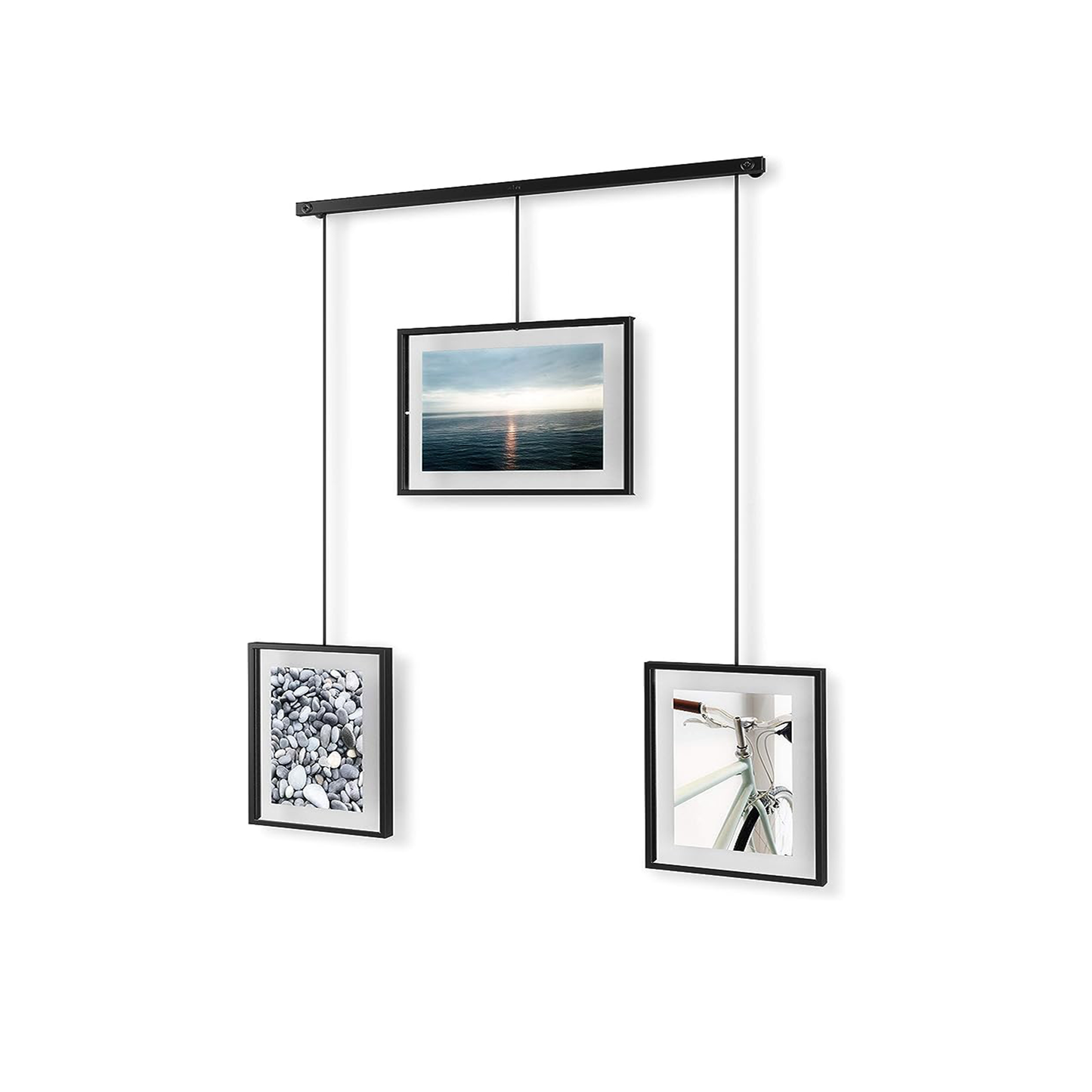 Exhibit Photo Display (Set of 3) - Black