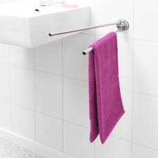 Swivel Towel Arms - Brilliant Steel