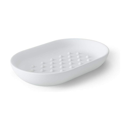 Junip Oval Soap Dish - White