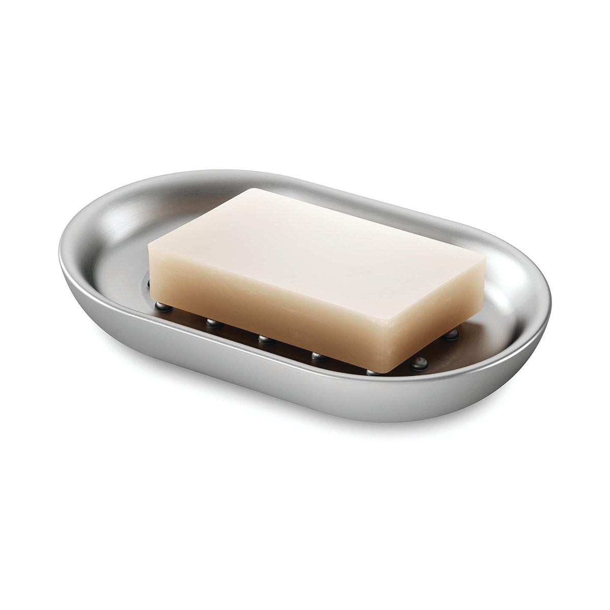 Junip Oval Soap Dish Metal Stainless Steel