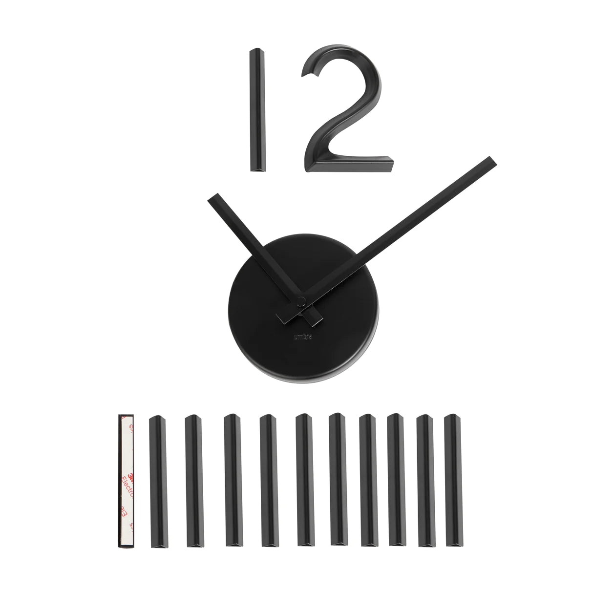 Blink Wall Clock - Black