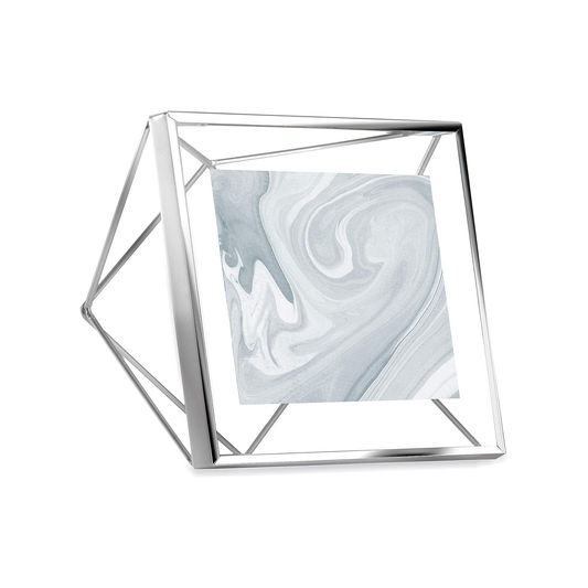 Prisma Picture Frame 4" x 4" - Chrome