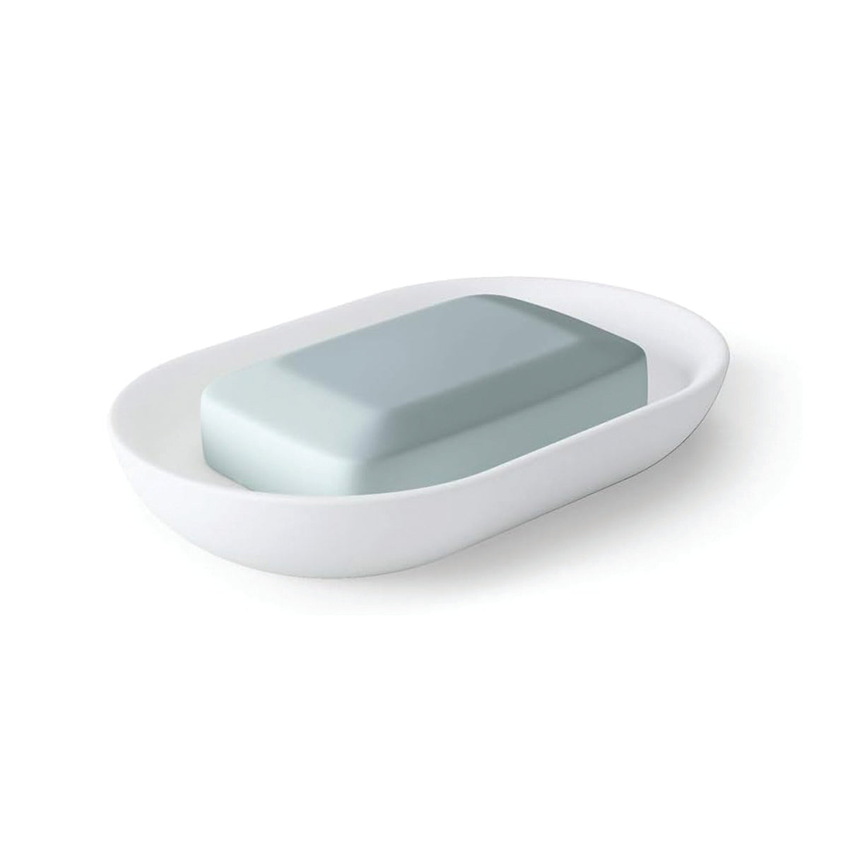 Junip Oval Soap Dish - White