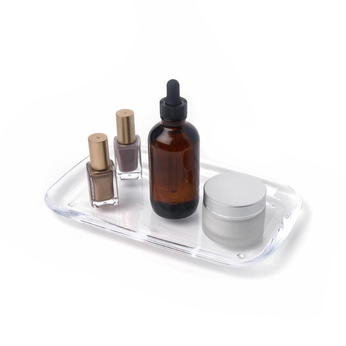 Droplet Amenity Tray - Clear