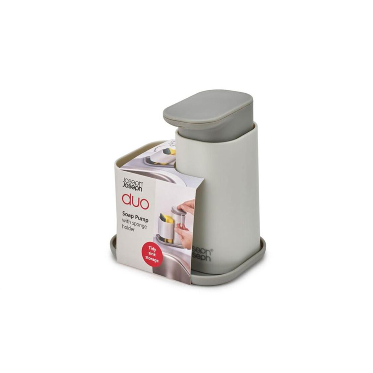 DUO Soap Dispenser with Sponge Holder