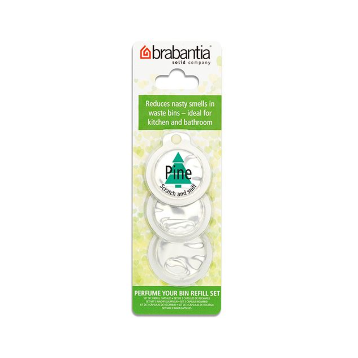 Perfume Your Bin - Refills 3 Capsules - Pine Scent